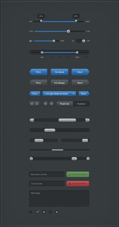 Blaubarry UI Kit